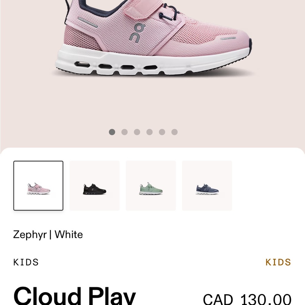 On Cloud Kids Runners - Cloud Play